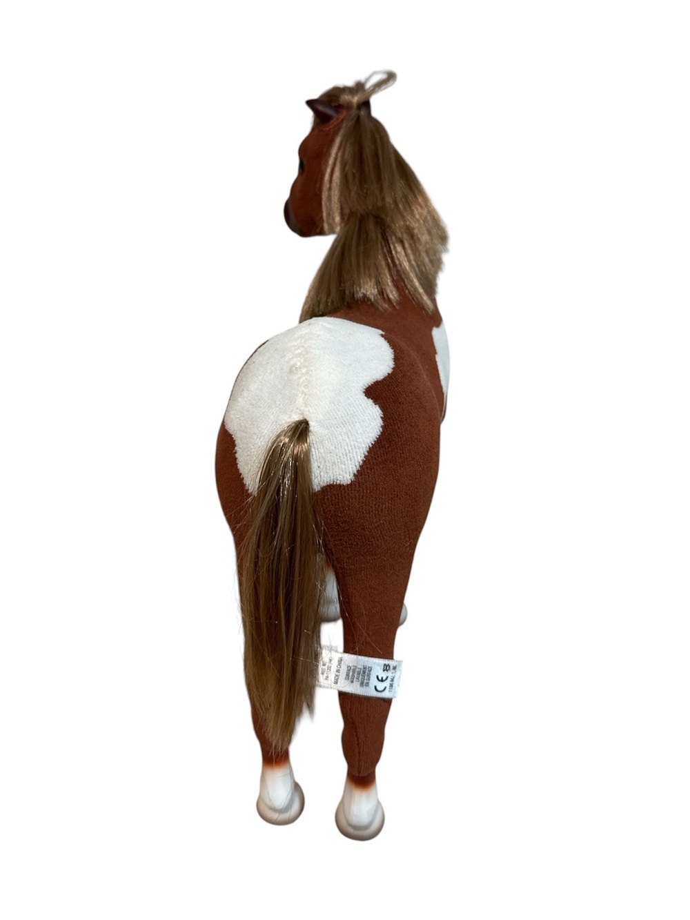American Girl Brown & White Pony Plush Horse EUC - Picture 2 of 5